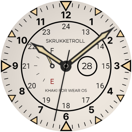 Khaki Military Power Indicator