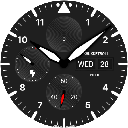 Modern Pilot With Complication